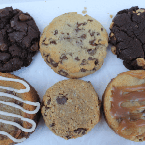 Assorted Cookie Heaven Cookies lined up side-by-side